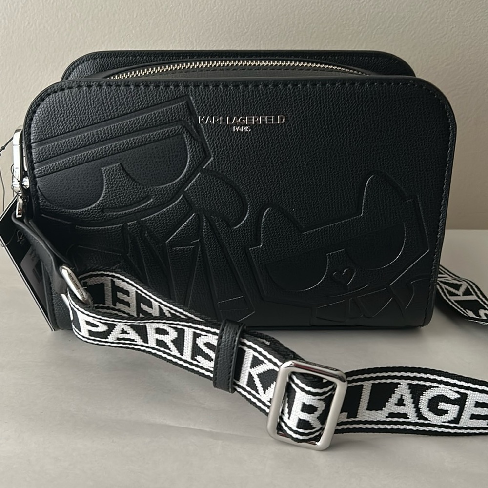 Karl Lagerfield crossbody NWT with dustbag